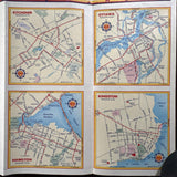 1955 Ontario Road Map - Shell