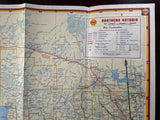 1955 Ontario Road Map - Shell