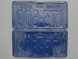 1955 YOM Clear Ontario License Plates