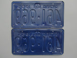 1955 YOM Clear Ontario License Plates