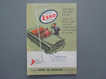 1955 Ontario Road Map - Esso