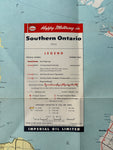 1955 Ontario Road Map - Esso
