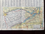 1955 Ontario Road Map - Esso