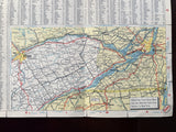 1955 Ontario Road Map - Esso