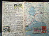 1955 Ontario Road Map - Esso