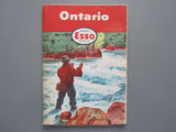 1955 Ontario Road Map - Esso