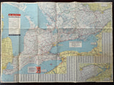 1955 Ontario Road Map - Esso