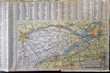 1955 Ontario Road Map - Esso