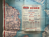 1955 Ontario Road Map - Reliance