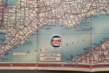 1955 Ontario Road Map - Reliance