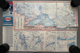 1955 Ontario Road Map - Reliance