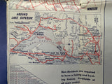 1955 Ontario Road Map - Sunoco