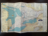 1955 Ontario Road Map - Sunoco