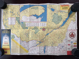 1955 Ontario Road Map - Supertest