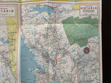 1956 Ontario Road Map - BA