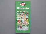 1956 Ontario Road Map - Esso