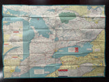 1956 Ontario Road Map - Esso