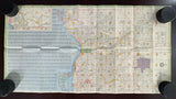 1957 Toronto Ontario Road Map - Cities Service