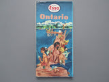1957 Ontario Road Map - Esso
