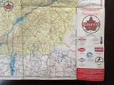 1957 Ontario Road Map - Supertest
