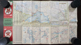 1957 Ontario Road Map - Texaco