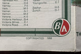 1958 Ontario Road Map - BA
