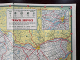 1958 Ontario Road Map - BA