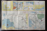 1958 Ontario Road Map - BA