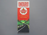 1958 Ontario Road Map - Supertest