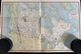 1958 Ontario Road Map - White Rose