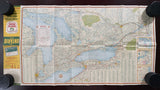 1958 Ontario Road Map - White Rose