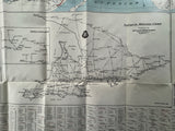 1959-60 Ontario Motor League Road Map