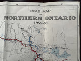 1959-60 Ontario Motor League Road Map