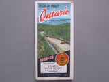 1959-60 Ontario Motor League Road Map