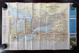 1959-60 Ontario Motor League Road Map