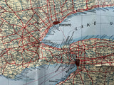 1959-60 Ontario Motor League Road Map