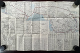 1959-60 Ontario Motor League Road Map