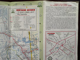 1959 Ontario Road Map - Cities Service