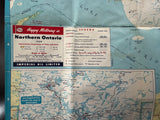 1959 Ontario Road Map - Esso
