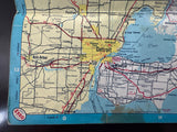 1959 Ontario Road Map - Esso