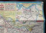1959 Ontario Road Map - Esso