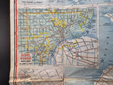 1959 Ontario Road Map - Supertest