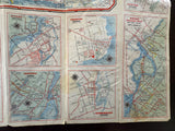 1959 Ontario Road Map - Supertest