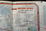 1959 Ontario Road Map - Supertest