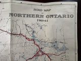 1960-61 Ontario Motor League Road Map