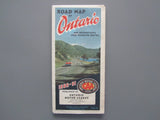 1960-61 Ontario Motor League Road Map