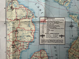 1960-61 Ontario Motor League Road Map