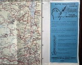 1960-61 Ontario Motor League Road Map