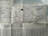 1960-61 Ontario Motor League Road Map