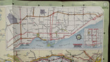 1960 Ontario Road Map - Cities Service